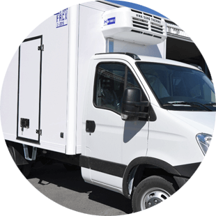 Kühlfahrzeuge mieten mit System und Nachhaltigkeit mit Frigovans Rent - der Alleskönner